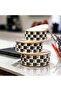 Checkerboard Pattern 3 Size Storage Container Vacuum (14-16-18) CM - 3