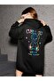 Kids Chill Out Printed Girl's Sweatshirt Dress / Tunic