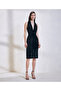Schwarzes Damenkleid