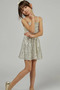 Sequin Sequin Skirt & Crop Silver Girl's Evening Dress Set - 3