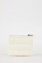 Quilted Faux Leather Women's Wallet - C3323axns - 5