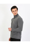 Regular Fit Men's Fleece – Zippered Collar, Non-Pilling, Winter - 8
