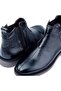 Leeds Genuine Leather Non-Slip Sole Chelsea Daily Boots Navy Blue - 2