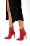 Women's Genuine Leather Heeled Boots 33 4642 Bn Boots Sk22/23 - 3