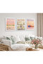 3 Piece Framed Painting Set New Yorker Serial Poster Painting Hpn161