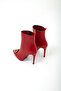 Women's Genuine Leather Heeled Boots 33 4642 Bn Boots Sk22/23 - 8