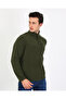 6001 Regular Fit Anti-Pilling Non-Pilling Bato Collar Winter Men's Fleece - 6