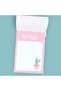 2 Pieces - A6 Size Top Glue Note - Glue Notepad - Patterned Notepad - Notepad - 5