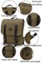 7000 S Patroit Bag Water Resistant Brown Waxed Canvas Backpack School Travel Laptop Bag - 3