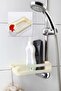 Special Design Bathroom Organizer Shampoo Holder Soap Dish – Vacuum Sink Organizer Bathroom Shelf