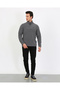 Regular Fit Men's Fleece – Zippered Collar, Non-Pilling, Winter - 4
