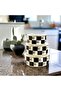 Checkerboard Pattern 3 Size Storage Container Vacuum (14-16-18) CM - 2