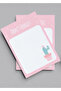 2 Pieces - A6 Size Top Glue Note - Glue Notepad - Patterned Notepad - Notepad