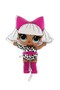 6 Years Old LOL DOLL Themed Balloon Chain Set - Licensed Lol Baby Gold Number - Pink Fuchsia White Balloon - 2