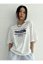 Women's Age Of Steam White Oversize T-Shirt - 3