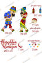 Welcome Ya City-i Ramadan Ramadan Bear Special Hazivat Karagöz Sticker Set - 2