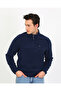 Regular Fit Men's Fleece – Zippered Collar, Non-Pilling, Winter - 4