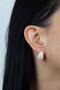 Zircon Stone Water Drop Earrings - 2