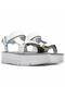 Women's White Sandals K201037-016 Oruga Up White Natural - 2