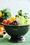 Troy Enameled 22 Cm Strainer Black