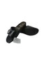 Ge088-010 Women's Black Buckle Orthopedic Sole Daily Walking Slippers - 2