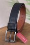 4.5 Cm Black Stitched Artificial Sports Belt