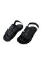 Zl022-010 Men's Black Daily Walking Slippers Sandals - 4