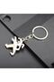 New Peugeot Keychain Metal Auto Keyring - 2 Sides Printed Chrome Plated