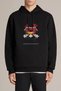 Metallica Master Of Puppets Metal Rock Printed Black Men's Knitted Hooded Sweatshirt Long Sleeve