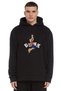 Basketball Slam Dunk Basketball Slam Dunk Printed Black Men's Knitted Hooded Sweatshirt Long Sleeve