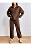 stand collar coffee color bottom master suit