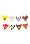 9 Years Farm Animals Theme Balloon Party Set Cow Foil Balloon Red Green Yellow Blue Coffee Balloon - 3