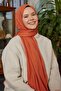 S نمط الجاكار الملمس شال برتقالي - 4