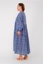 WOMEN AUTHENTIC PATTERNED COTTON LONG DRESS - 5