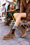 RUPERT WOMEN'S KEEP OUT DESERT REAL LEATHER SUEDE BOOTS - 6