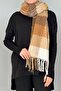 Tasseled Boucle Scarf Shawl 42X205 cm 1292 Yellow - 2