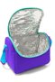 Purple Pull-Along School Bag Set - Light-Up Wheels - For Girls - 4