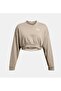UA Rival Terry Oversized Women's Crop Crew - Long Sleeve1382738-204 - 3
