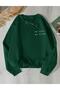 Unisex Printed Crew Neck Sweatshirt Hoodie Be Kind