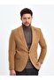 سترة صوفية بنية من Slimfit
