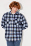 Regular Fit Men's Black 100% Cotton Lumberjack Shirt Ll31rs01 - 2