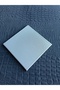 Square Coaster Faux Leather Coaster (1 Piece) Gray Color - 5