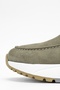 Runo Men's Khaki Suede Genuine Leather Loafer Shoes - 4