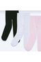 Daymod Economic Pack of 3 Pink - White - Black Girl's Pantyhose Mycro 50 Den