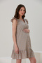 Maternity Dress Plaid - 4