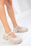 Beige Women's Casual Shoes 18644 - 4
