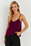 Women's Plum Strap Blouse AYD269 - 5