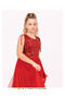 Model Evening Dress and Graduation Waist Detailed Girl Dress - 8