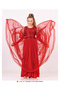 Model Evening Dress and Graduation Waist Detailed Girl Dress - 3