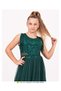 Model Evening Dress and Graduation Waist Detailed Girl Dress - 5